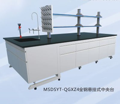 全鋼懸掛式中央實驗臺MSDSYT-QGXZ